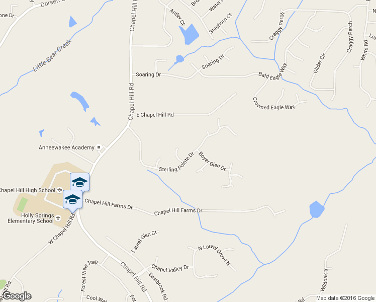 map of restaurants, bars, coffee shops, grocery stores, and more near 4208 Sterling Pointe Drive in Douglasville