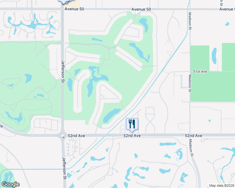 map of restaurants, bars, coffee shops, grocery stores, and more near 80440 Torreon Way in La Quinta