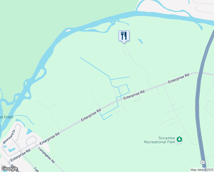 map of restaurants, bars, coffee shops, grocery stores, and more near 7704 Enterprise Road in Myrtle Beach
