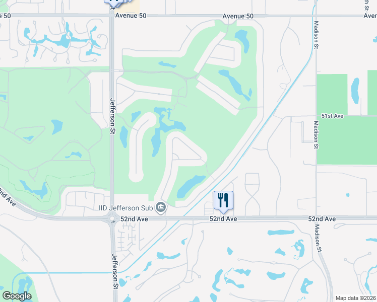 map of restaurants, bars, coffee shops, grocery stores, and more near 80395 Torreon Way in La Quinta