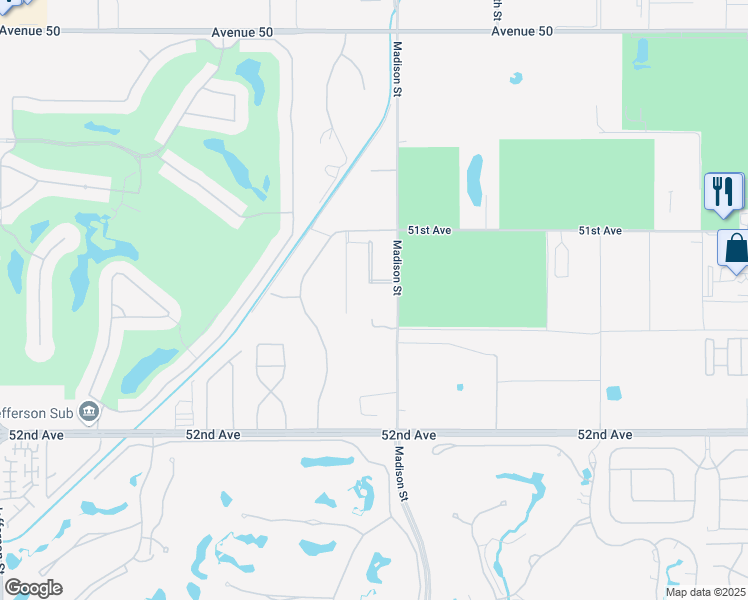 map of restaurants, bars, coffee shops, grocery stores, and more near 80933 Kiwi Court in La Quinta
