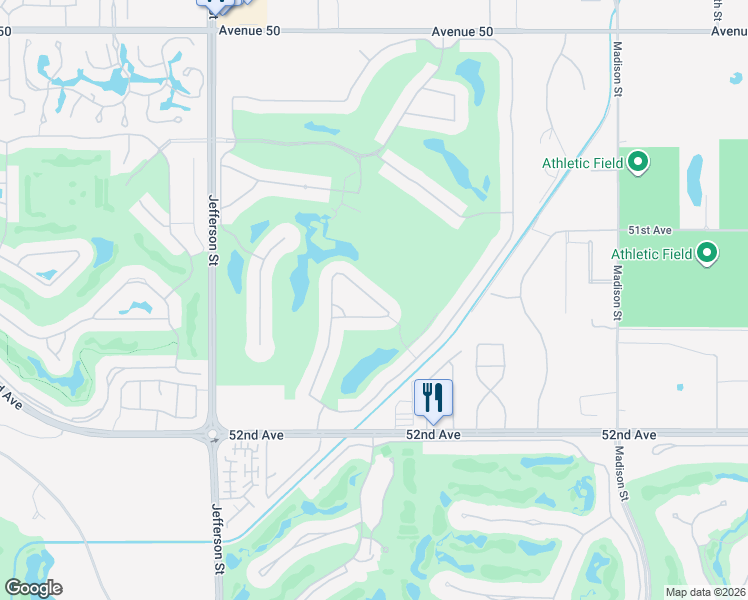 map of restaurants, bars, coffee shops, grocery stores, and more near 80411 Torreon Way in La Quinta