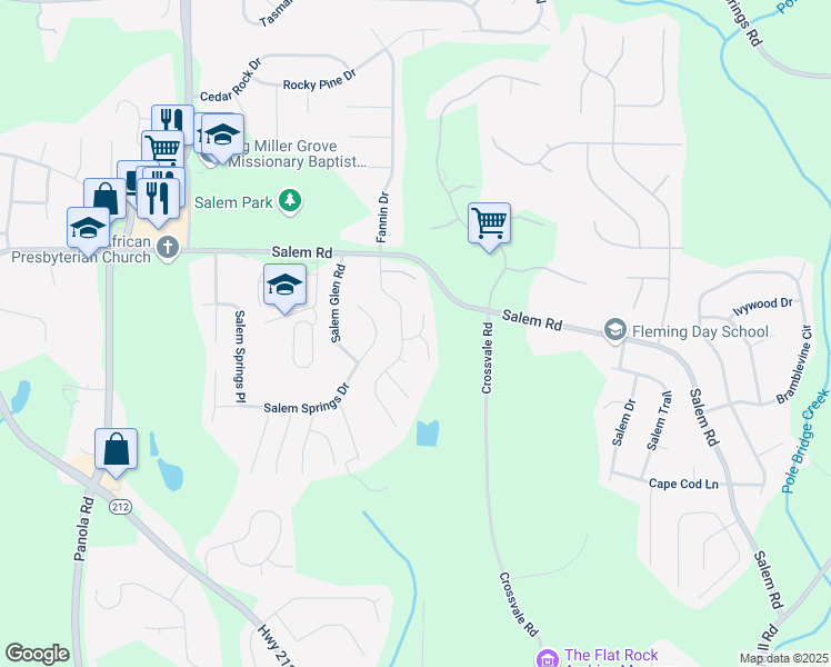 map of restaurants, bars, coffee shops, grocery stores, and more near in Lithonia