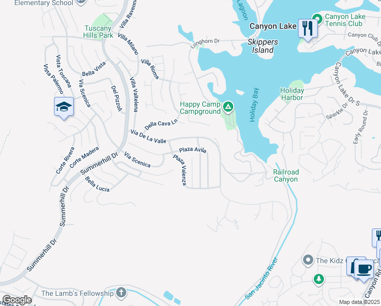 map of restaurants, bars, coffee shops, grocery stores, and more near 29 Plaza Lucerna in Lake Elsinore