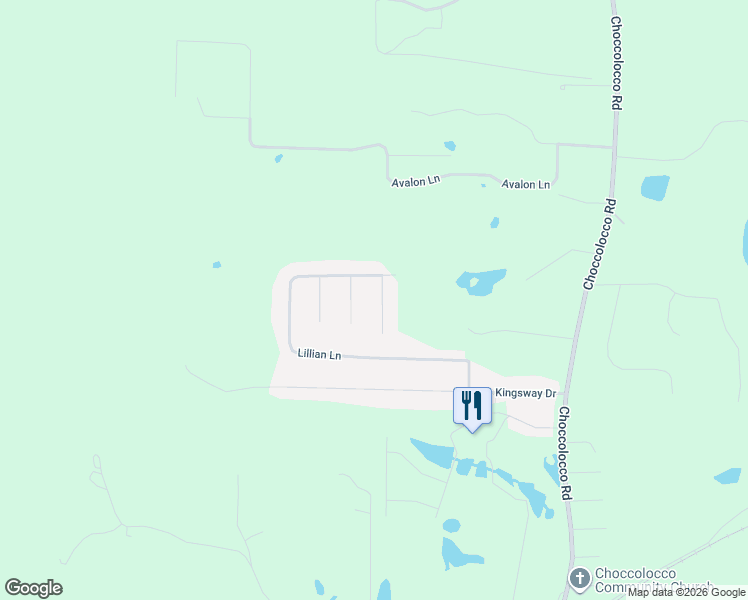 map of restaurants, bars, coffee shops, grocery stores, and more near 56 Timberview Lane in Anniston