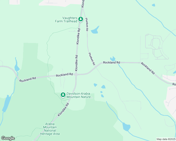 map of restaurants, bars, coffee shops, grocery stores, and more near 6812 Rockland Road in Stonecrest