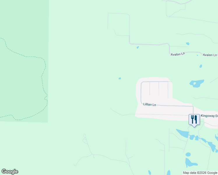 map of restaurants, bars, coffee shops, grocery stores, and more near 960 Kingsway Drive in Anniston