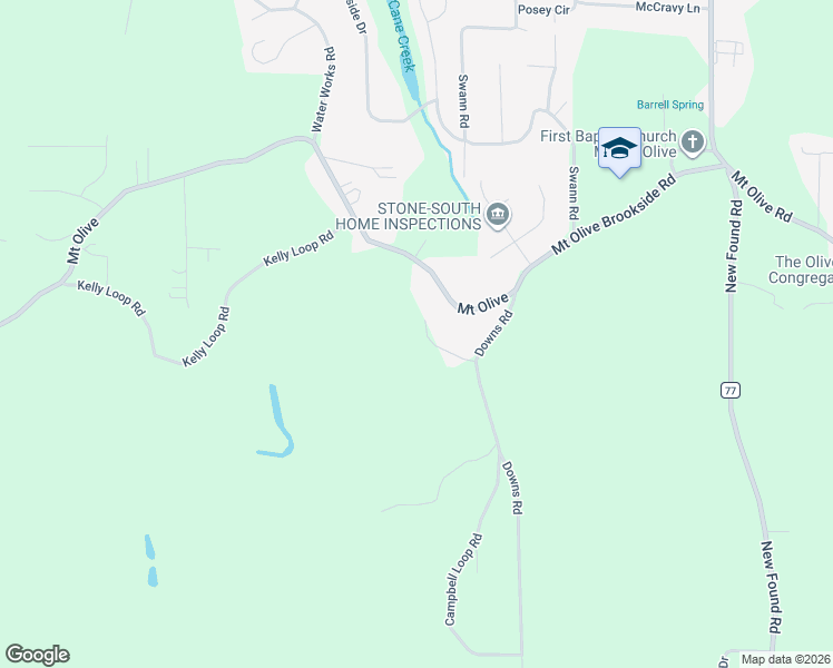 map of restaurants, bars, coffee shops, grocery stores, and more near 1485 Brookfield Circle in Mount Olive