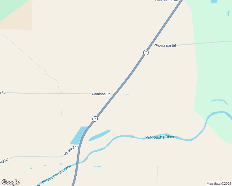 map of restaurants, bars, coffee shops, grocery stores, and more near Tingle Road in Grenada County