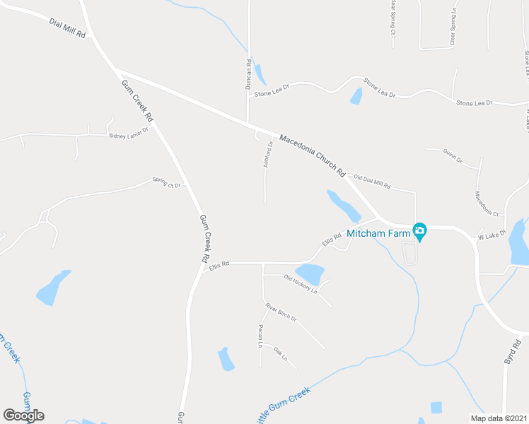 map of restaurants, bars, coffee shops, grocery stores, and more near 110 Ashford Drive in Oxford