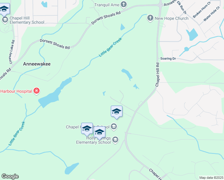 map of restaurants, bars, coffee shops, grocery stores, and more near 4703 Waverly Walk in Douglasville