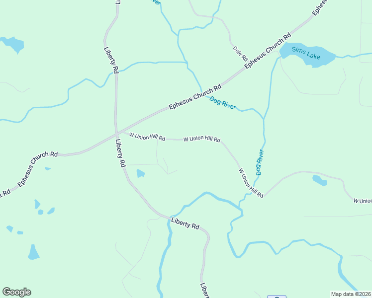 map of restaurants, bars, coffee shops, grocery stores, and more near 9523 West Union Hill Road in Villa Rica