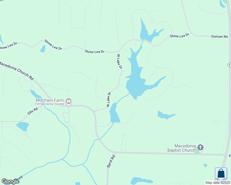 map of restaurants, bars, coffee shops, grocery stores, and more near 855 West Lake Drive in Oxford