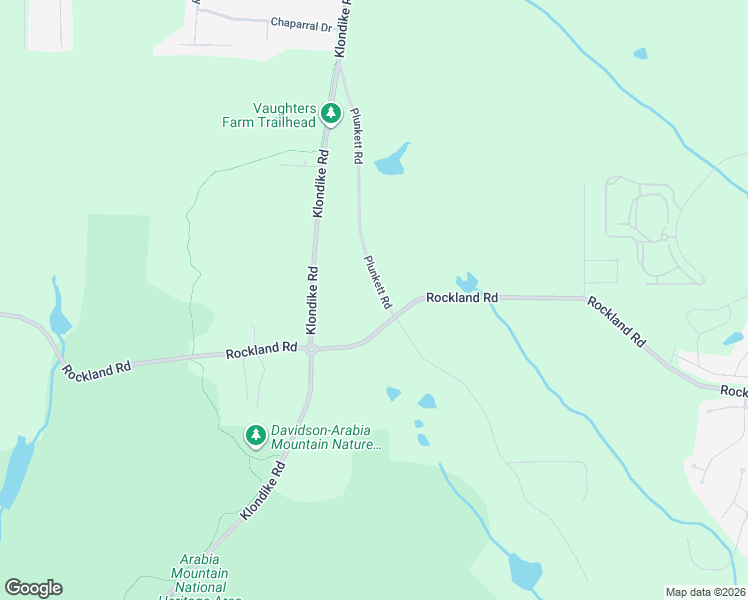 map of restaurants, bars, coffee shops, grocery stores, and more near 3583 Plunkett Road in Stonecrest