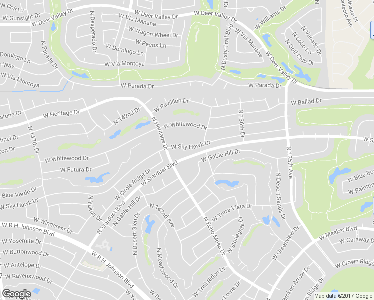 map of restaurants, bars, coffee shops, grocery stores, and more near 13903 West Sky Hawk Drive in Sun City West