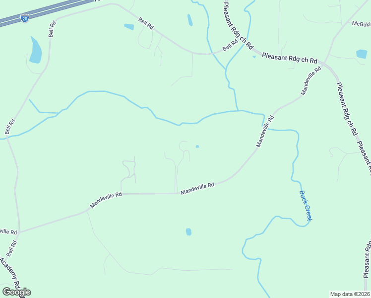 map of restaurants, bars, coffee shops, grocery stores, and more near 1782 Mandeville Road in Bremen