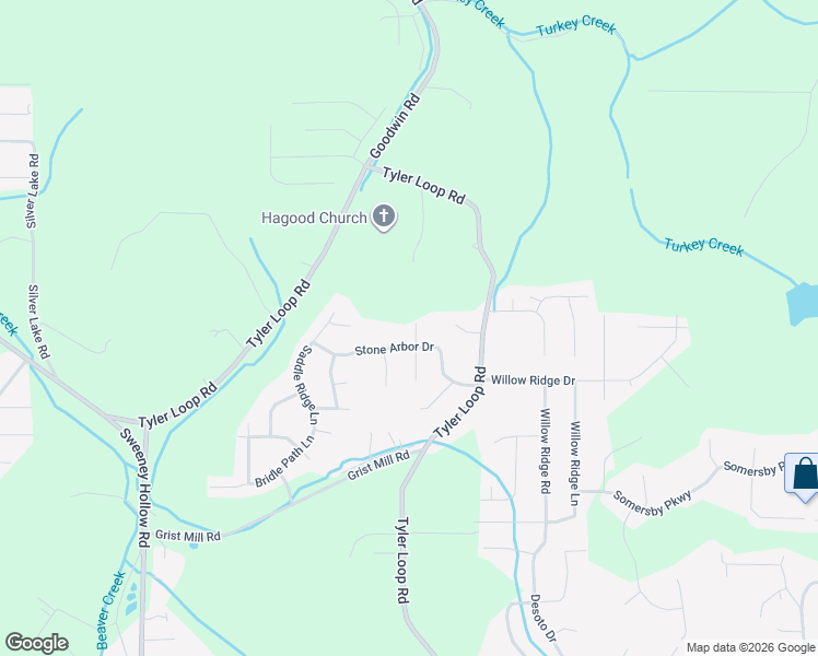 map of restaurants, bars, coffee shops, grocery stores, and more near 5928 Northwood Drive in Pinson