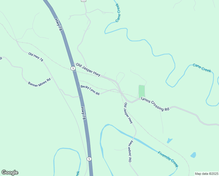 map of restaurants, bars, coffee shops, grocery stores, and more near 3935 Becky Lynn Road in Graysville