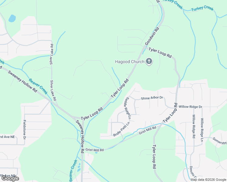 map of restaurants, bars, coffee shops, grocery stores, and more near 6337 Tyler Loop Road in Pinson