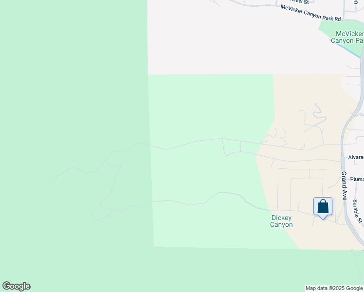 map of restaurants, bars, coffee shops, grocery stores, and more near Leach Canyon Road in Lake Elsinore