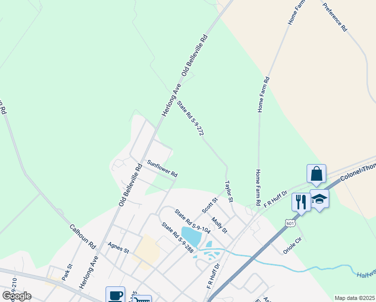 map of restaurants, bars, coffee shops, grocery stores, and more near 76 Taylor Street in Saint Matthews