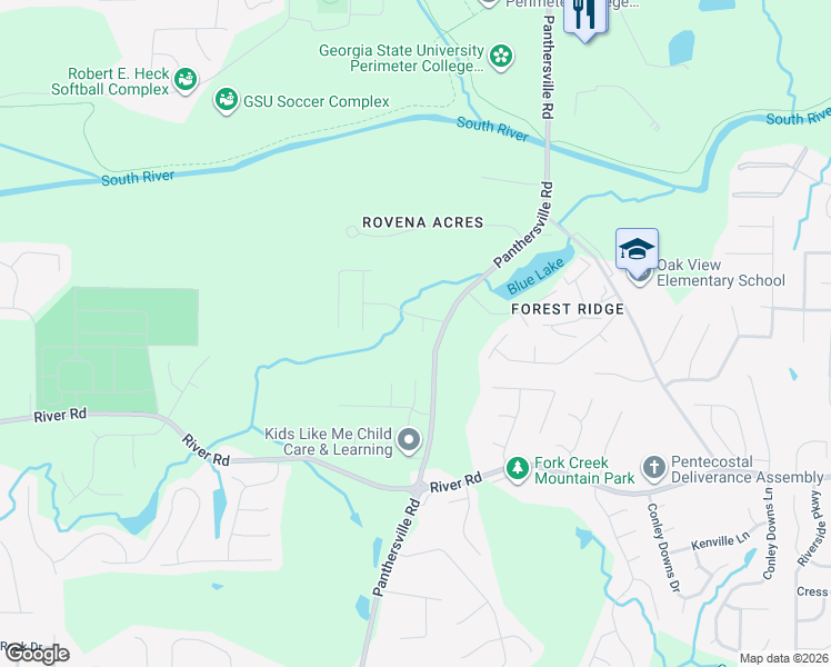 map of restaurants, bars, coffee shops, grocery stores, and more near in Decatur