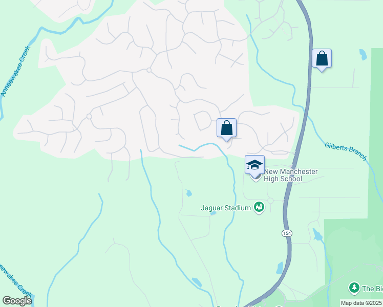 map of restaurants, bars, coffee shops, grocery stores, and more near 4810 Ferncrest Place in Douglasville