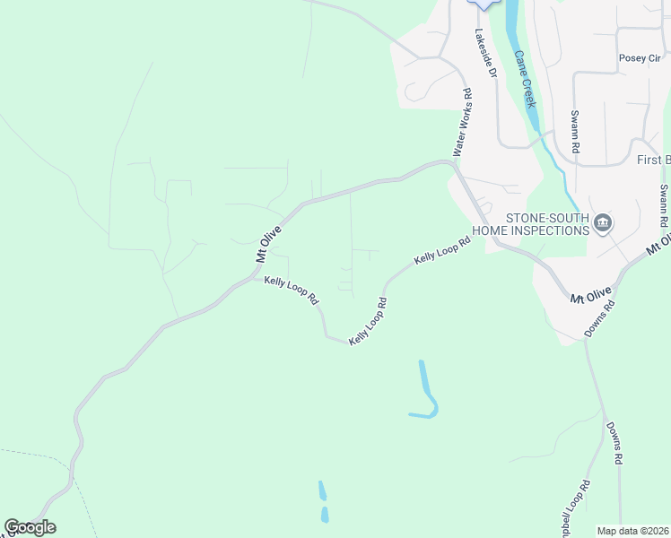 map of restaurants, bars, coffee shops, grocery stores, and more near 5816 Goode Road in Mount Olive