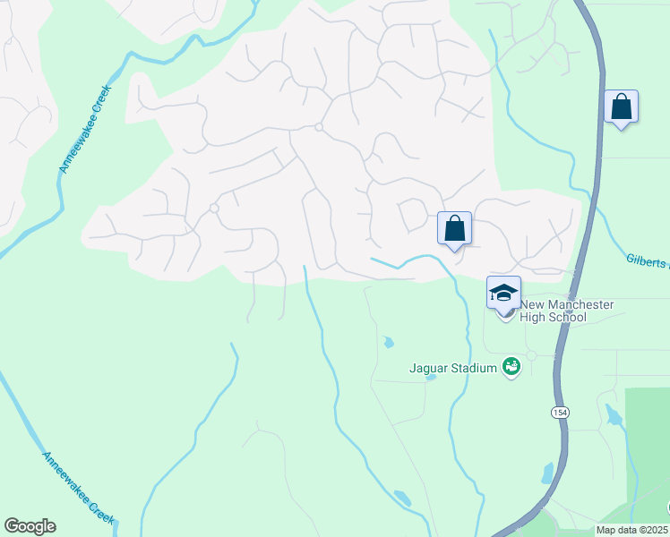 map of restaurants, bars, coffee shops, grocery stores, and more near 4695 Ferncrest Place in Douglasville