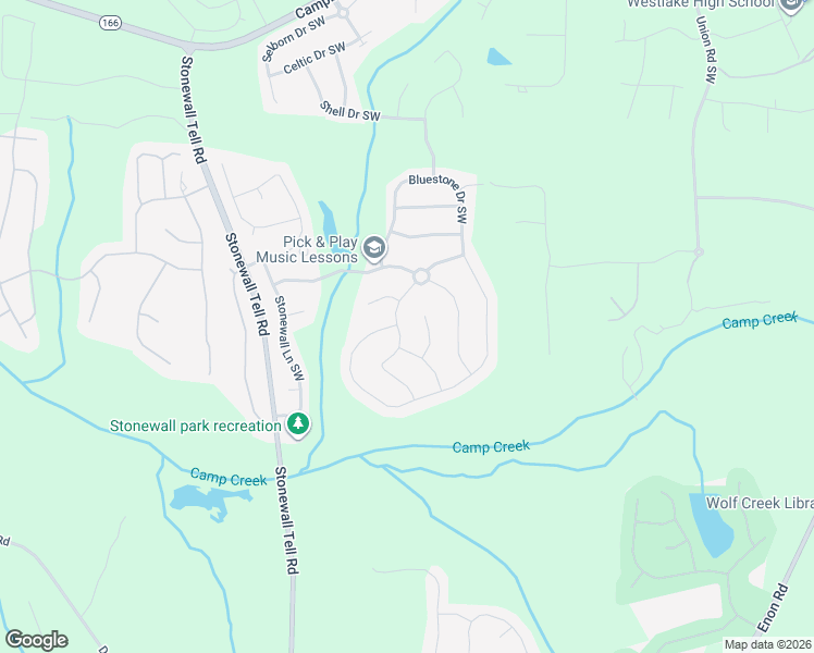 map of restaurants, bars, coffee shops, grocery stores, and more near 274 Woodmill Way in Atlanta