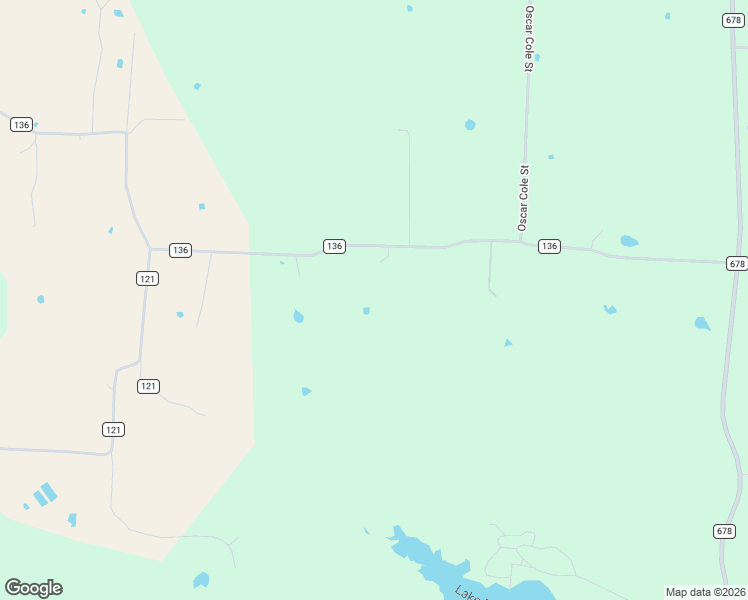 map of restaurants, bars, coffee shops, grocery stores, and more near County Road 136 in Gainesville