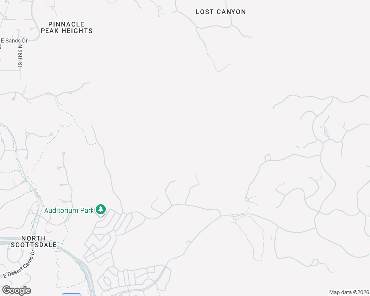 map of restaurants, bars, coffee shops, grocery stores, and more near 21018 North 104th Street in Scottsdale