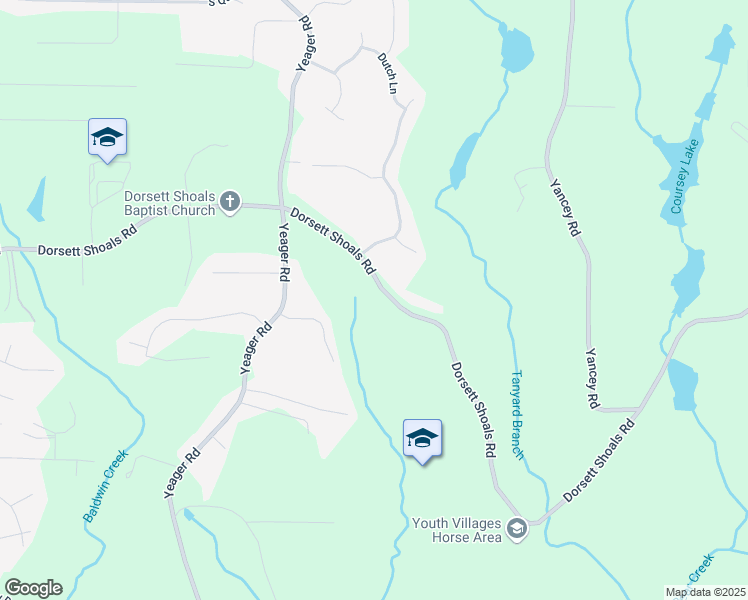 map of restaurants, bars, coffee shops, grocery stores, and more near 5479 Dorsett Shoals Road in Douglasville