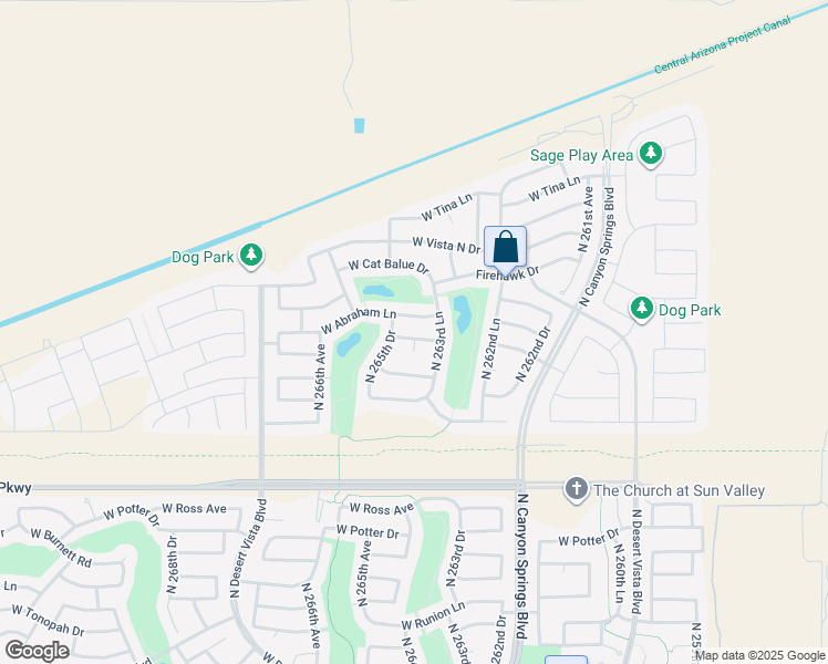 map of restaurants, bars, coffee shops, grocery stores, and more near 26428 West Lone Cactus Drive in Buckeye