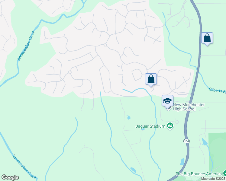 map of restaurants, bars, coffee shops, grocery stores, and more near 4700 Ferncrest Place in Douglasville