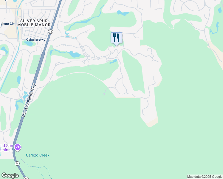 map of restaurants, bars, coffee shops, grocery stores, and more near in Palm Desert