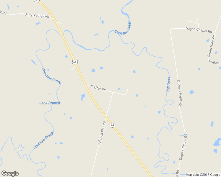 map of restaurants, bars, coffee shops, grocery stores, and more near 232 Shaffer Road in Denison