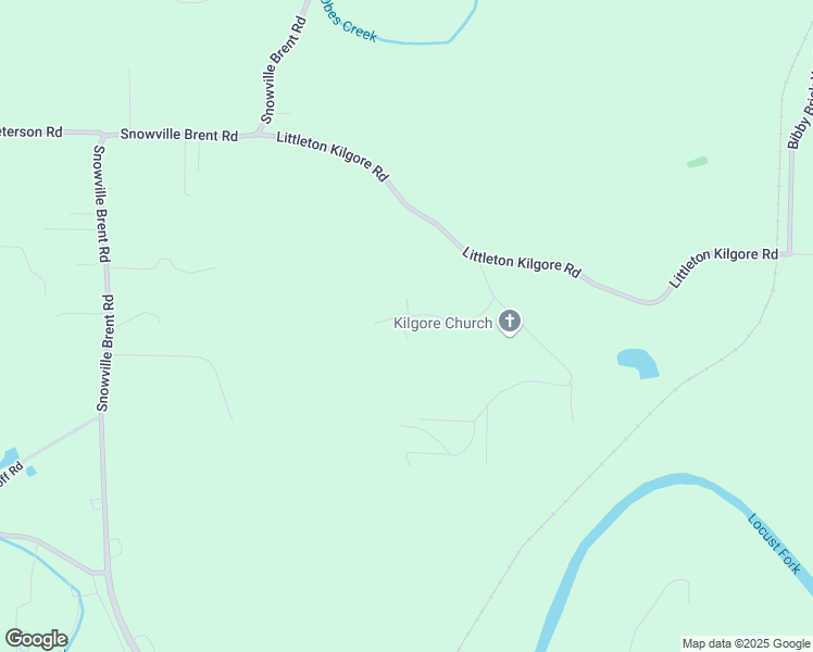 map of restaurants, bars, coffee shops, grocery stores, and more near 5782 Earley Road in Dora