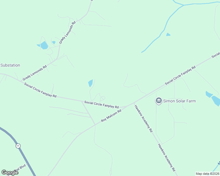 map of restaurants, bars, coffee shops, grocery stores, and more near in Social Circle