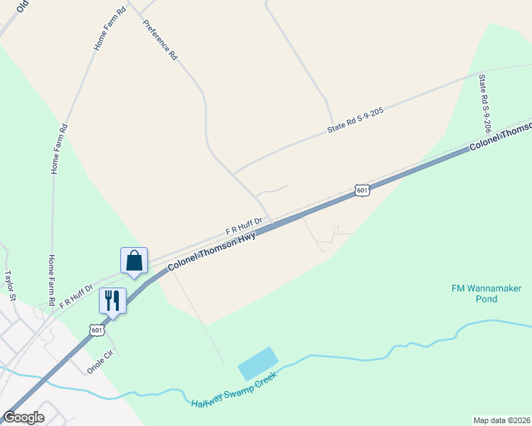 map of restaurants, bars, coffee shops, grocery stores, and more near 1071 Preference Road in Saint Matthews