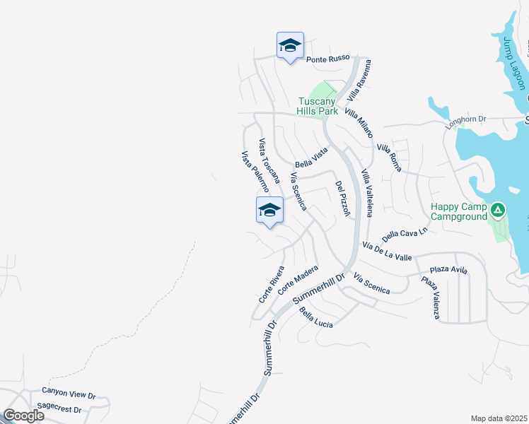 map of restaurants, bars, coffee shops, grocery stores, and more near 2 Vista Ripalti in Lake Elsinore