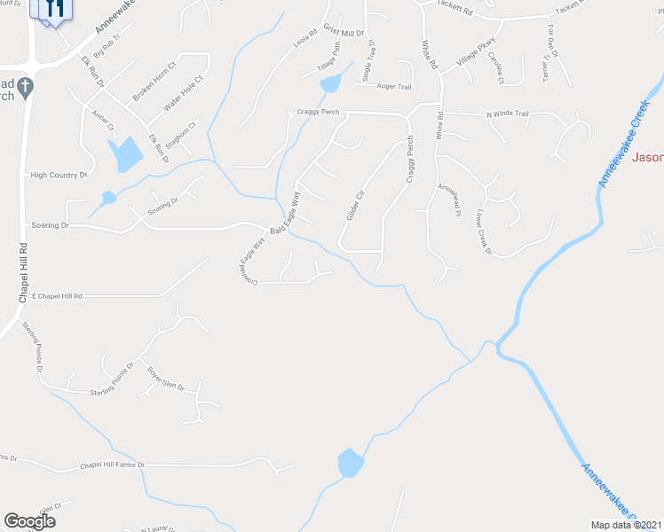 map of restaurants, bars, coffee shops, grocery stores, and more near 3760 Crowned Eagle Way in Douglasville