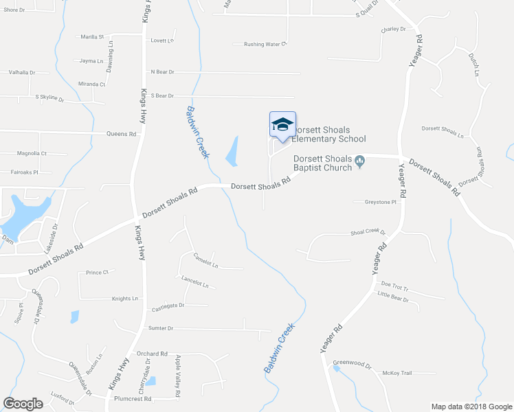 map of restaurants, bars, coffee shops, grocery stores, and more near 4609 Hammock Lake Drive in Douglasville