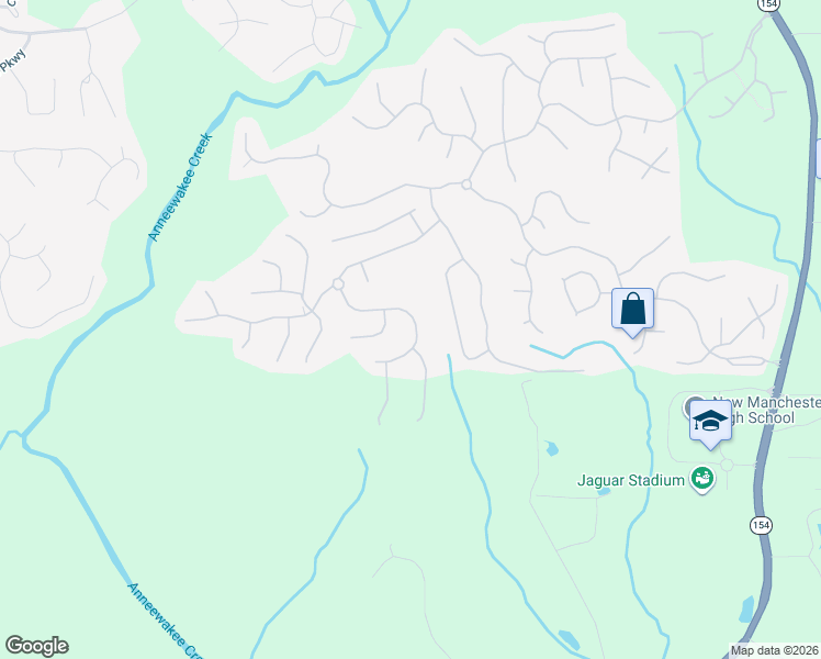 map of restaurants, bars, coffee shops, grocery stores, and more near 3268 Hunting Creek Pass in Douglasville