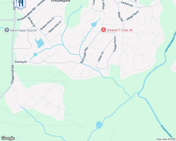 map of restaurants, bars, coffee shops, grocery stores, and more near 4615 Thermal Court in Douglasville