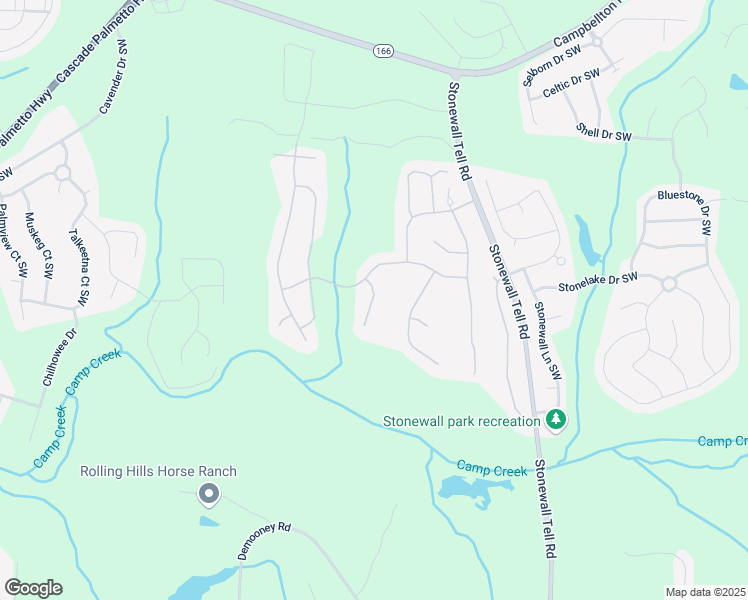 map of restaurants, bars, coffee shops, grocery stores, and more near Brookford Court in Atlanta