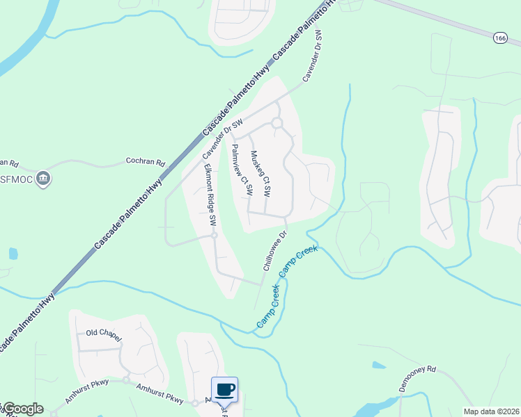 map of restaurants, bars, coffee shops, grocery stores, and more near 7036 Talkeetna Court in Atlanta