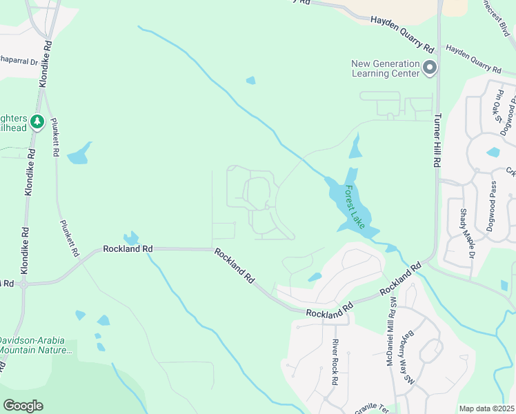map of restaurants, bars, coffee shops, grocery stores, and more near 7090 Creststone Way in Stonecrest