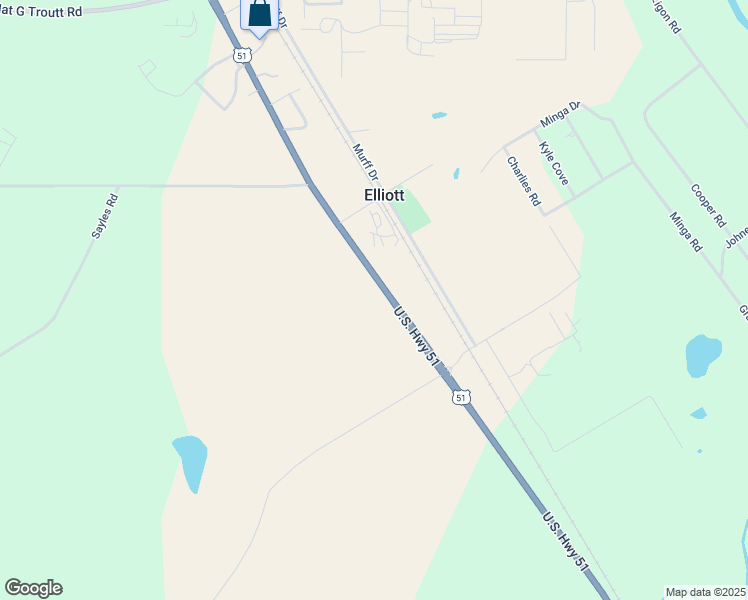 map of restaurants, bars, coffee shops, grocery stores, and more near in Elliott