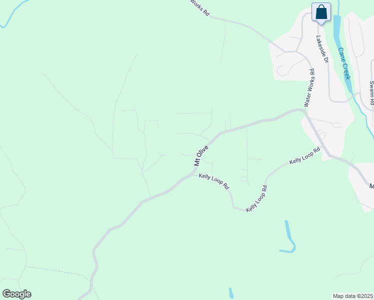 map of restaurants, bars, coffee shops, grocery stores, and more near 1931 Brookside Road in Mount Olive